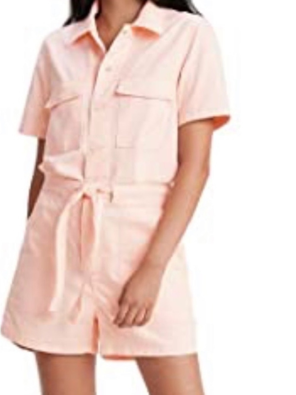 Levi’s utility jumpsuit - peach/light pink - Medium